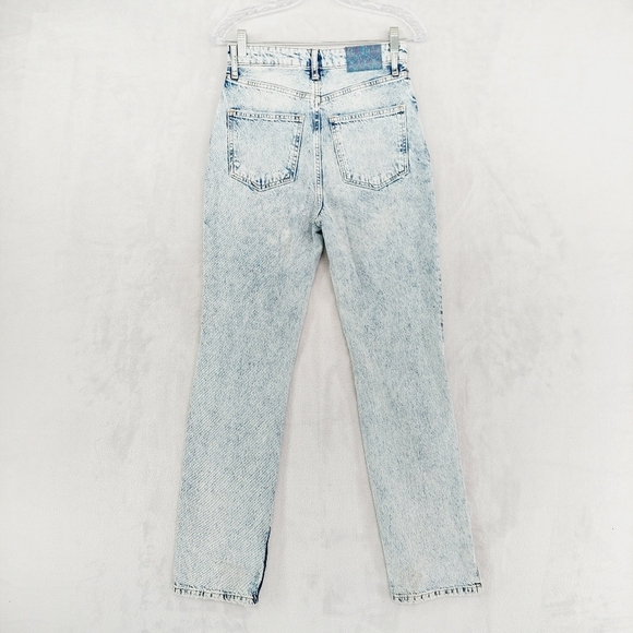 We The Free Free People 27 High Rise My Own Lane Distressed Jeans P3397 - Picture 5 of 12